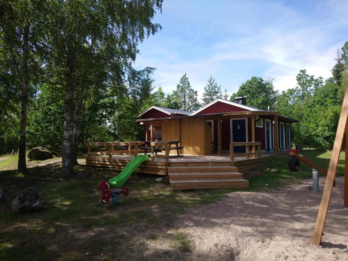 Stensjoe Camping Hotel Vastra Stensjo ภายนอก รูปภาพ